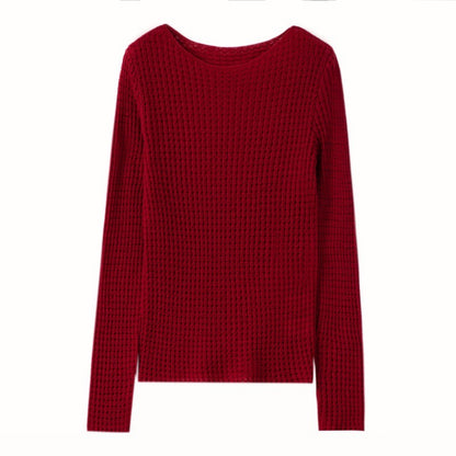 Pure Wool Stretch Knit Undershirt – Soft Base Layer