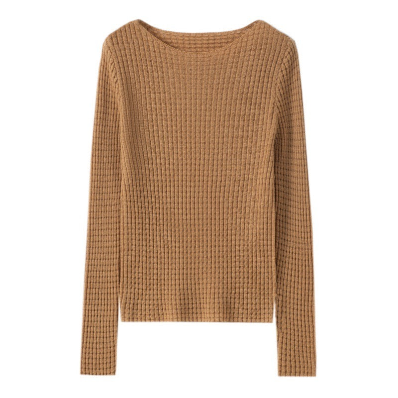 Pure Wool Stretch Knit Undershirt – Soft Base Layer