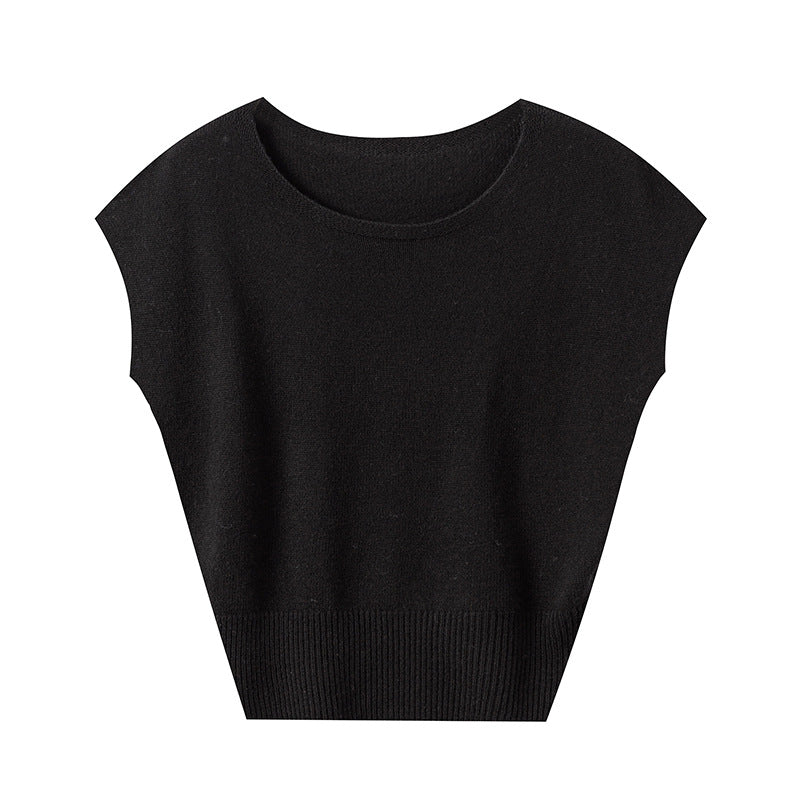 Seamless 100% Pure Wool Dropped Shoulder Sweater, Made from a Single Piece of Fabric 108