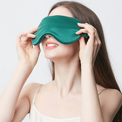 100% Silk Eye Mask - Dark Colors Series