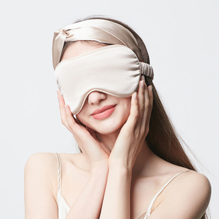 100% Silk Eye Mask - Dark Colors——Elegant Color Series