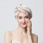 Anti-hair drop 100% mulberry silk multi-color shower cap