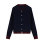 Color-block wool sweater