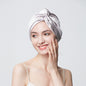 Anti-hair drop 100% mulberry silk multi-color shower cap