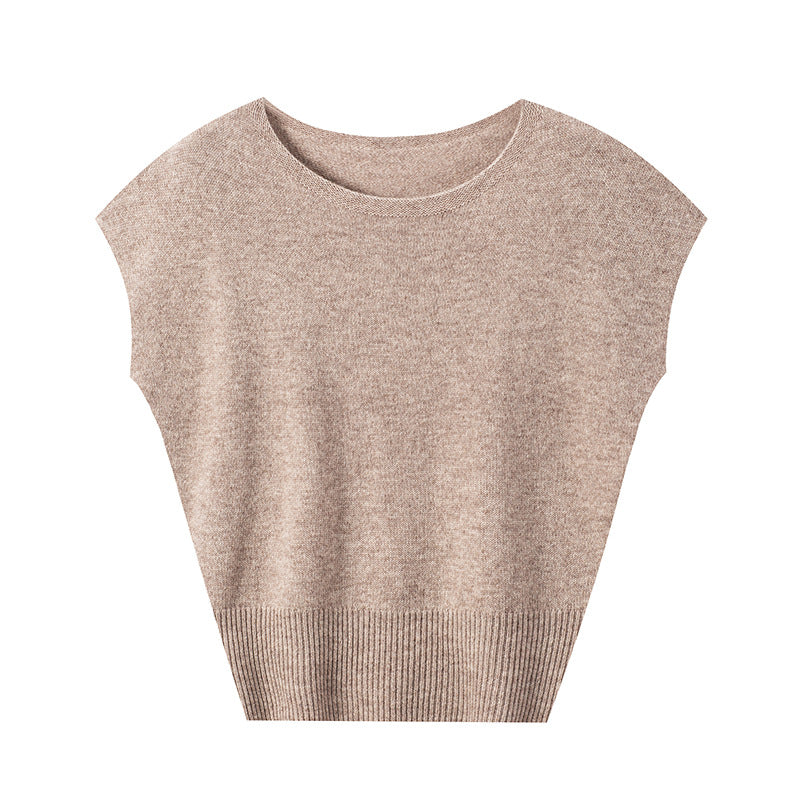 Seamless 100% Pure Wool Dropped Shoulder Sweater, Made from a Single Piece of Fabric 108