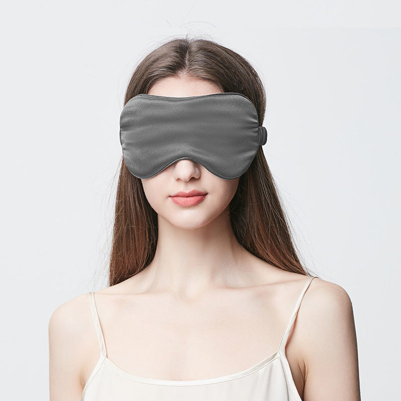 New* 100% Silk Eye Mask - Dark Colors——Earth Tones