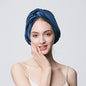 Anti-hair drop 100% mulberry silk multi-color shower cap