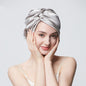 Anti-hair drop 100% mulberry silk multi-color shower cap