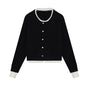Color-block wool sweater