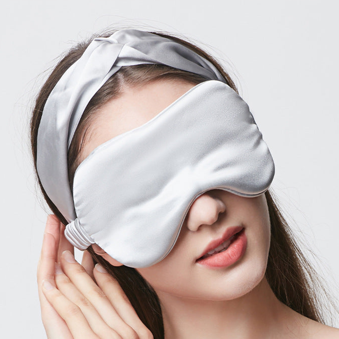 100% Silk Eye Mask - Dark Colors——Elegant Color Series