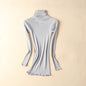 2024.1011 Mulberry Silk Turtleneck Slim-Fit Thermal Base Layer for Autumn