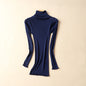 2024.1011 Mulberry Silk Turtleneck Slim-Fit Thermal Base Layer for Autumn