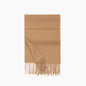 Solid Color 100% Wool Scarf / Cashmere Scarf