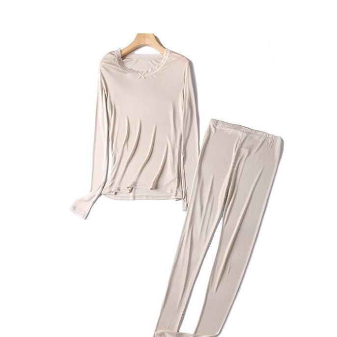 2024.1011 Mulberry Silk Thermal Underwear Set