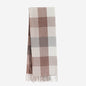 Plaid Cashmere-Feel Scarf and Versatile Shawl