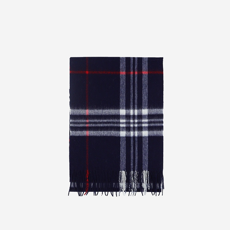 Luxury British Style Wool Scarf