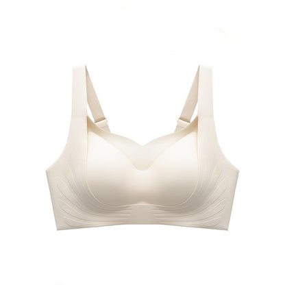 Minimizing Gathering Bra Adjustable Design for Full Bust, Side Support Enhanced Shape