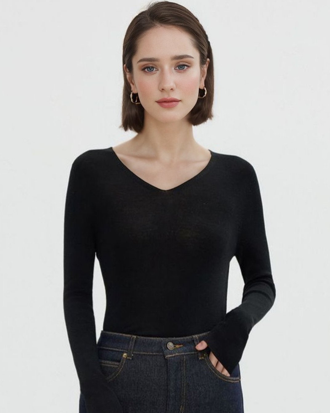Yangzi Yarn 100% Wool Base Layer Sweater