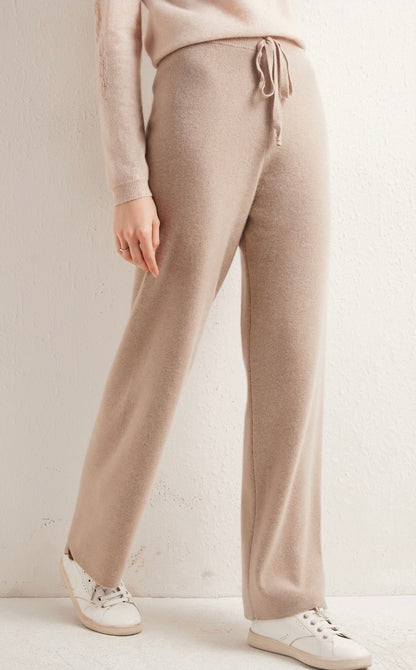 2024 NEW Cashmere Wide-Leg Pants - Thickened Knitted Woolen Trousers