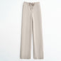 2024 NEW Cashmere Wide-Leg Pants - Thickened Knitted Woolen Trousers