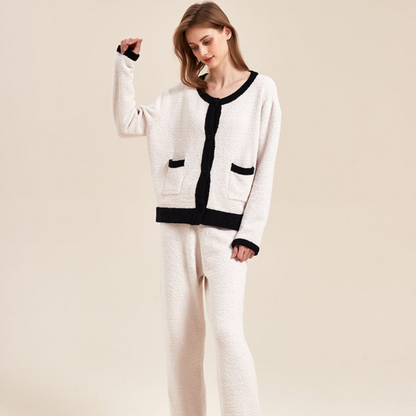 Soft cloud touch feeling minimalism style pajama set