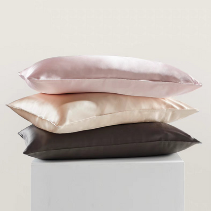 Black label Double-Sided Organic Mulberry Silk Pillowcase Luxury Edition