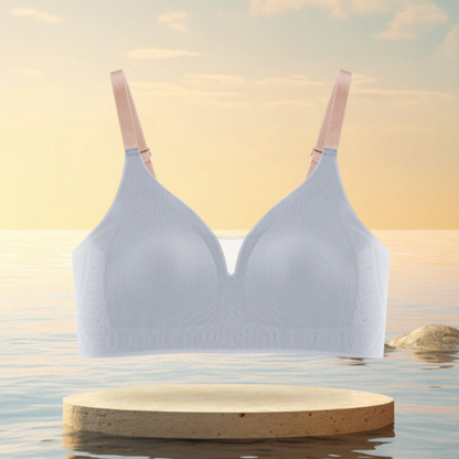 202408Seamless women's summer bunny ear bra