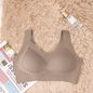 202408Anti-gravity lifting mesh wireless bra , push-up effect, and side breast support