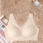 202408Anti-gravity lifting mesh wireless bra , push-up effect, and side breast support