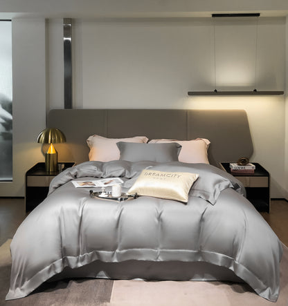 100% Tencel soft and skin-friendly four-piece bed set 06